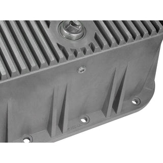 aFe Power Transmission Pan Raw: Dodge Ram 2500 / Ram 3500 1994 - 2007 w/ Machined Fins
