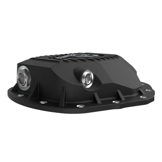 aFe Pro Series Rear Differential Cover: Ram Trucks (19-20) w/ Black Machined Fins and Gear Oil
