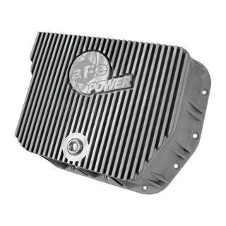 aFe Power Transmission Pan Raw: Dodge Ram 2500 / Ram 3500 1994 - 2007 w/ Machined Fins