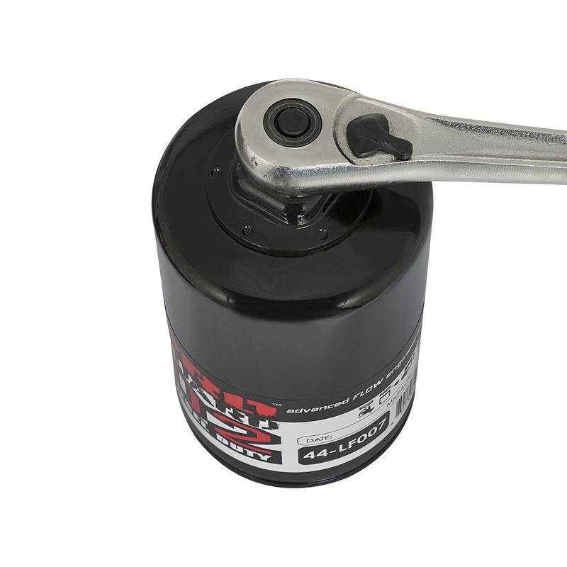 aFe Pro Guard D2 Oil Filter: Dodge Dakota (04-08) / Durango (04-08) / Ram 1500 (02-09) / Jeep Commander (06-08) / Grand Cherokee (05-08) / Mazda B2300 (01-03) / B3000 (94-07)