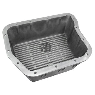 aFe Power Transmission Pan Raw: Dodge Ram 2500 / Ram 3500 1994 - 2007 w/ Machined Fins