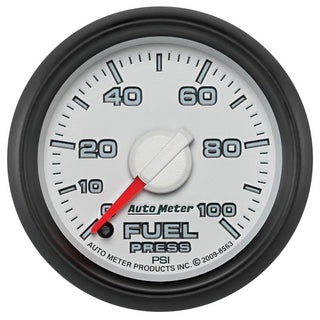 AutoMeter Factory Match Fuel Pressure Gauge: Dodge Ram 1500 / Ram 2500 / Ram 3500 2003 - 2009