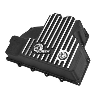aFe Pro Series Engine Oil Pan Black w/ Machined Fins