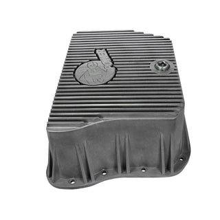 aFe Power Transmission Pan Raw: Dodge Ram 2500 / Ram 3500 1994 - 2007 w/ Machined Fins