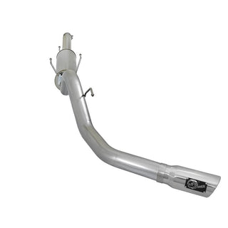 aFe Large Bore-HD Cat-Back Exhaust System: Dodge Ram 2500 / Ram 3500 2003 - 2004 w/ Polished Tip