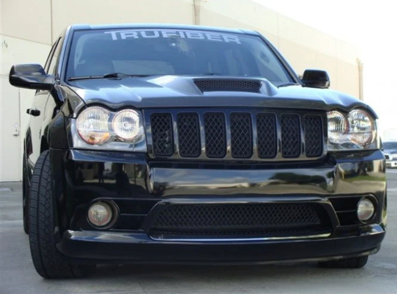 TruCarbon A23 Carbon Fiber Hood: Jeep Grand Cherokee 2005 - 2010