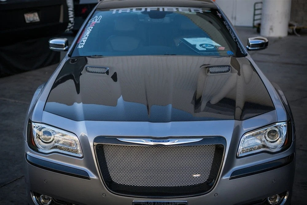 TruCarbon A58 Carbon Fiber Hood: Chrysler 300 / 300C 2011 - 2023