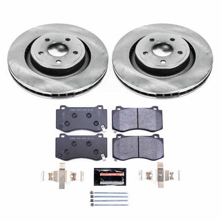 PowerStop Track Day Brake Kit (FRONT): Jeep Grand Cherokee 06-10 6.1L SRT8