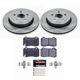PowerStop Track Day Brake Kit (REAR): Jeep Grand Cherokee 06-10 6.1L SRT8