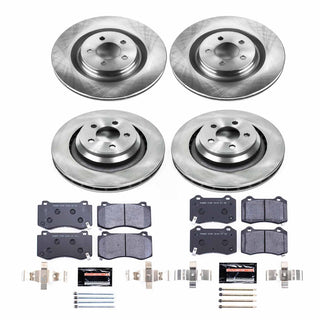 PowerStop Track Day Brake Kit (FRONT & REAR): Fits Most Chrysler/Dodge (05-20)