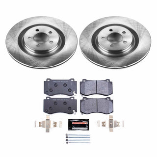 PowerStop Track Day Brake Kit (FRONT): Fits Most Chrysler/Dodge (05-23)