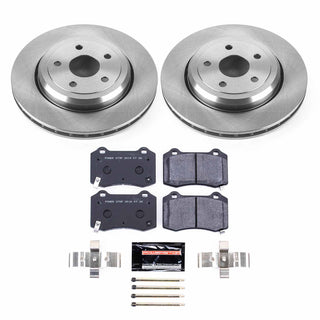 PowerStop Track Day Brake Kit (REAR): Dodge Durango 18-20 6.4L 392, Jeep Grand Cherokee 12-20 6.4L
