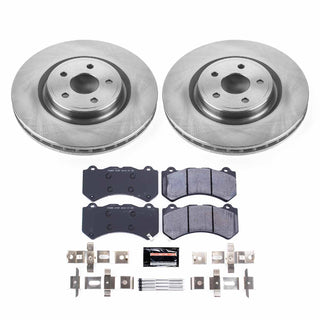PowerStop Track Day Brake Kit (FRONT): Fits Most Dodge/Jeep 6.4L/5.7L/3.6L (12-21)