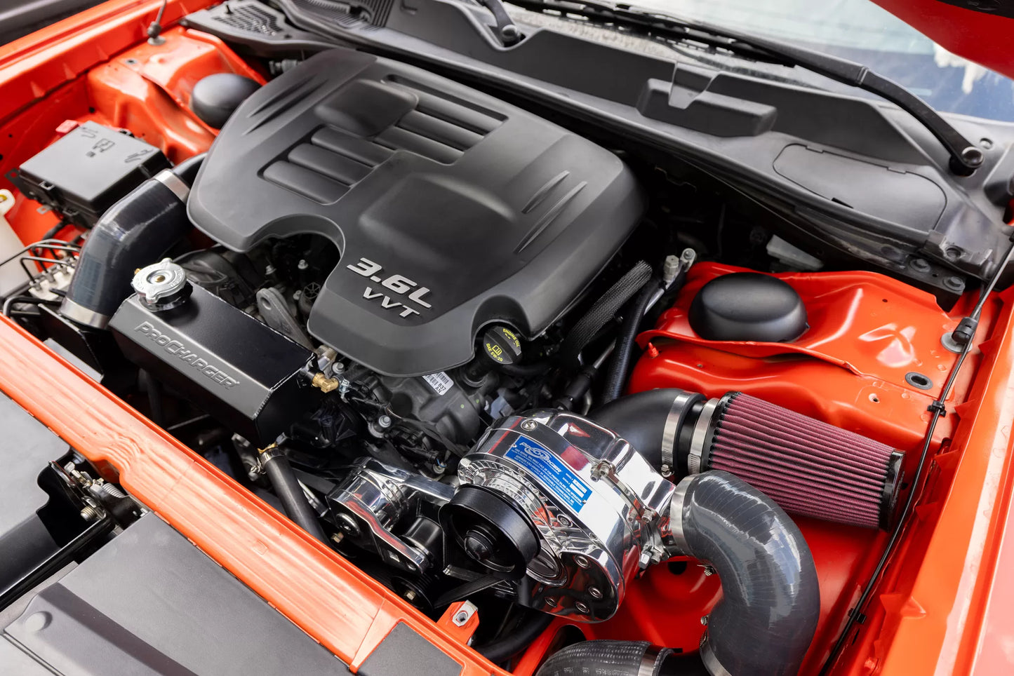 ProCharger Supercharger Kit: Dodge Challenger 3.6L V6 2015 - 2023