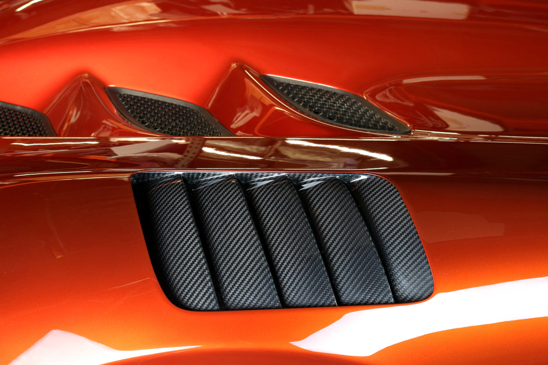 APR Carbon Fiber Front Fender Vents: Dodge Viper 2013 - 2017 (ACR Extreme ONLY)