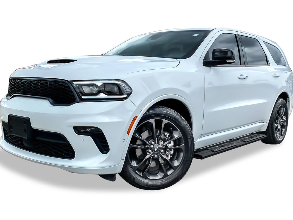 APS S Series Running Boards (Black, Pair): Dodge Durango 2011 - 2025