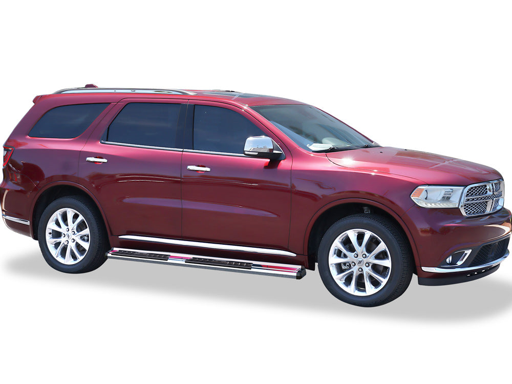 APS S Series Running Boards (Polished, Pair): Dodge Durango 2011 - 2025