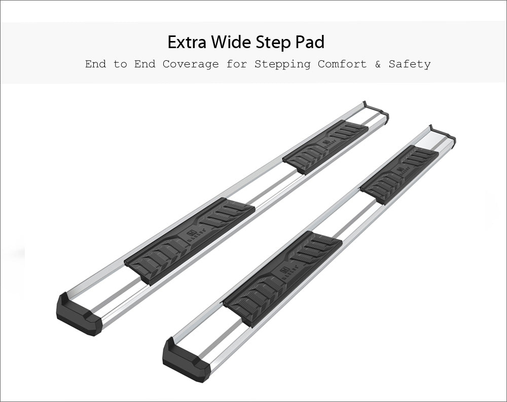 APS S Series Running Boards (Polished, Pair): Dodge Durango 2011 - 2025