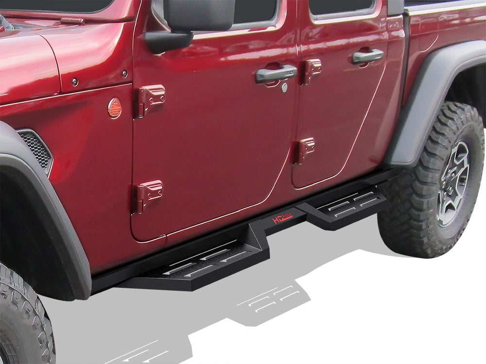 APS Side Armor DS Nerf Bars (Pair): Jeep Gladiator 2020 - 2025