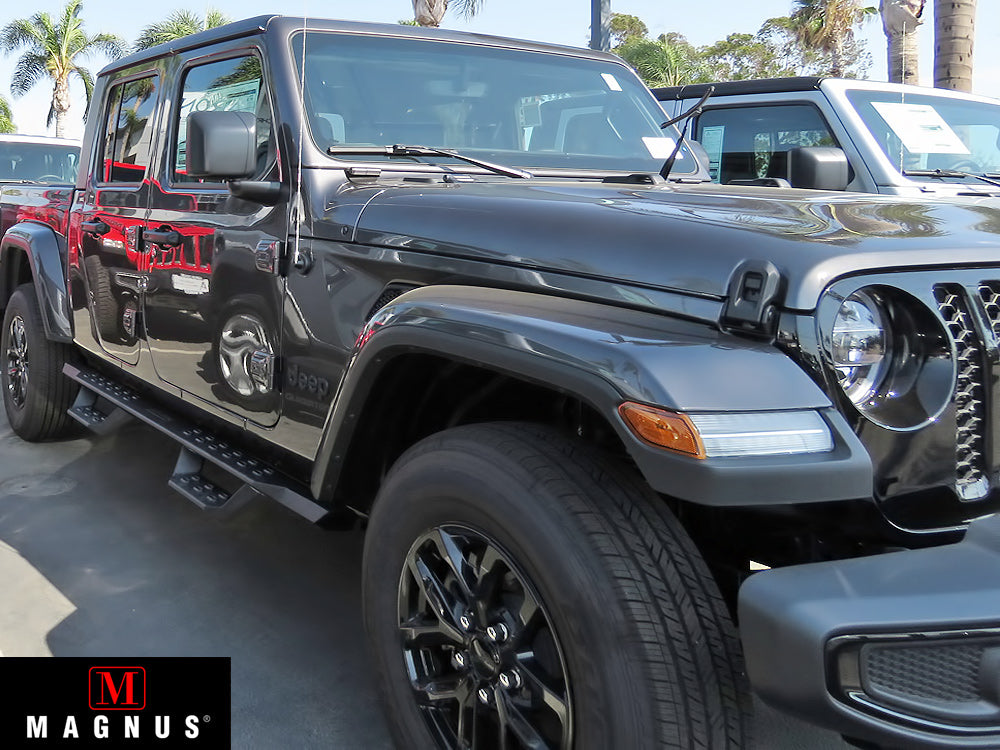 APS Side Armor RS Nerf Bars (Pair): Jeep Gladiator 2020 - 2025