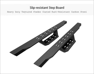 APS Side Armor RS Nerf Bars (Pair): Jeep Wrangler JK 2-Door 2007 - 2018