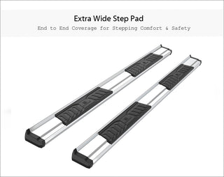 APS S Series Running Boards (Polished, Pair): Jeep Gladiator 2020 - 2025