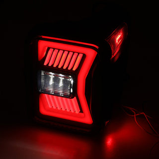 Winjet LED Sequential Tail Light: Jeep Gladiator JT 2020-2024 2.0L/3.6L