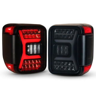 Winjet LED Sequential Tail Light: Jeep Gladiator JT 2020-2024 2.0L/3.6L