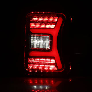 Winjet LED Sequential Tail Light: Jeep Gladiator JT 2020-2024 2.0L/3.6L