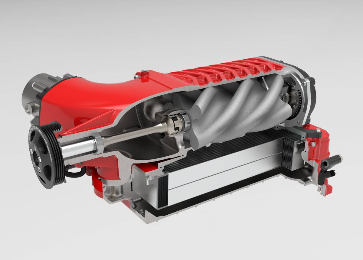 Whipple Supercharger Kit: Dodge Ram 5.7L Hemi 2019 - 2022 (1500 E-Torque ONLY)
