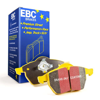 EBC Yellowstuff Brake Pads (FRONT): Jeep Wrangler (07-23) / Wrangler JK (18) / Chrysler Town & Country 2008-2011