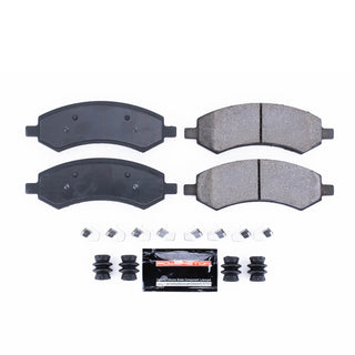 PowerStop Z23 Evolution Sport Brake Pads (FRONT): Fits Most Dodge/Ram 5.7L/3.7L/3.6L/3.0L EcoDiesel (05-24) w/ Hardware