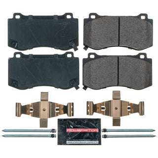 PowerStop Z23 Evolution Sport Brake Pads (FRONT): Fits Most Chrysler/Dodge/Jeep (05-23) w/ Hardware