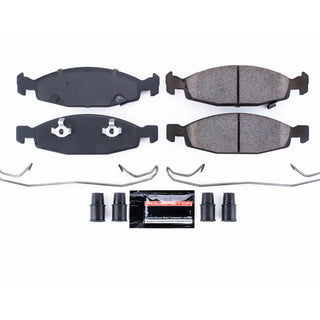 PowerStop Z23 Evolution Sport Brake Pads (FRONT): Jeep Grand Cherokee 99-03 w/ Hardware