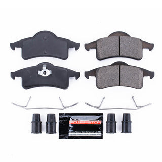 PowerStop Z23 Evolution Sport Brake Pads (REAR): Jeep Grand Cherokee 99-04 w/ Hardware