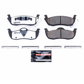 PowerStop Z26 Extreme Street Brake Pads (REAR): Jeep Grand Cherokee 05-10 w/ Hardware