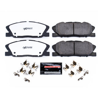 PowerStop Z26 Extreme Street Brake Pads (FRONT): Dodge Challenger 18 5.7L/3.6L, Dodge Charger 14-23 5.7L Hemi w/ Hardware