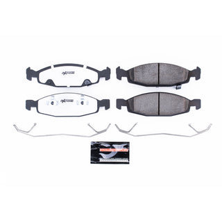 PowerStop Z26 Extreme Street Brake Pads (FRONT): Jeep Grand Cherokee 99-03 w/ Hardware