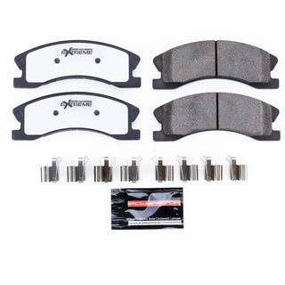 PowerStop Z26 Extreme Street Brake Pads (FRONT): Jeep Grand Cherokee 99-04 w/ Hardware