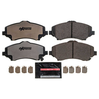 PowerStop Z36 Truck & Tow Brake Pads (FRONT): Jeep Wrangler 07-18 3.8L/3.6L/2.0L w/ Hardware