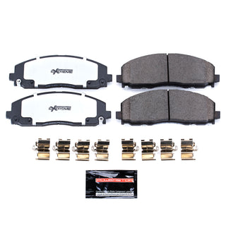 PowerStop Z36 Truck & Tow Brake Pads (FRONT): Jeep Gladiator/Wrangler 18-24 6.4L/3.6L/3.0L EcoDiesel/2.0L w/ Hardware