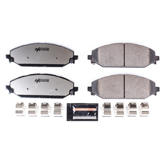 PowerStop Z36 Truck & Tow Brake Pads (FRONT): Fits Most Jeep/Ram 6.2L/5.7L/3.6L (19-25)