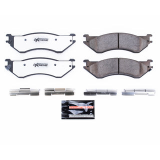 PowerStop Z36 Truck & Tow Brake Pads (REAR): Fits Most Dodge 8.0L/6.7L Diesel/5.9L Diesel/5.7L (01-08) w/ Hardware