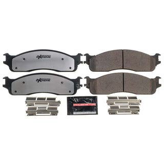 PowerStop Z36 Truck & Tow Brake Pads (FRONT): Fits Most Dodge 6.7L Diesel/5.9L Diesel/5.7L/3.7L (03-08) w/ Hardware