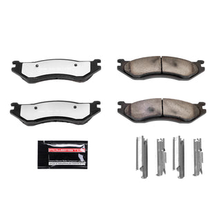 PowerStop Z36 Truck & Tow Brake Pads (FRONT): Dodge Ram 1500 00-05 5.7L/5.2L/3.9L w/ Hardware