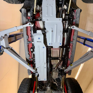 Rival Aluminum Gas Tank Skid Plate: Jeep Gladiator 2020-2026