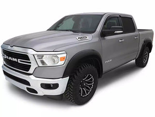 AVS Ventvisor Outside Mount Window Deflectors (2PC, Smoke): Dodge RAM 1500 Standard Cab 2009 - 2018