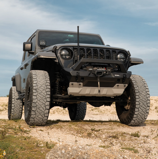 Rival 4x4 Front Aluminum Bumper (FRONT): Fits Jeep 2007-2025 3.0L/3.6L