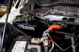 Fleece Performance Replacement Coolant Tank: Ram 2500 / 3500 2013-2018 6.7L Diesel - Gloss Black