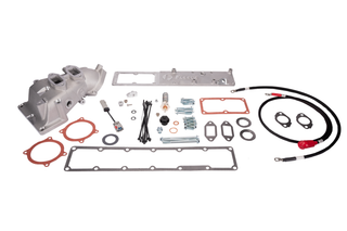 Fleece Performance Grid Heater & Intake Upgrade Kit: Dodge Ram 2500/3500 2007-2024 5.9L/6.7L Diesel